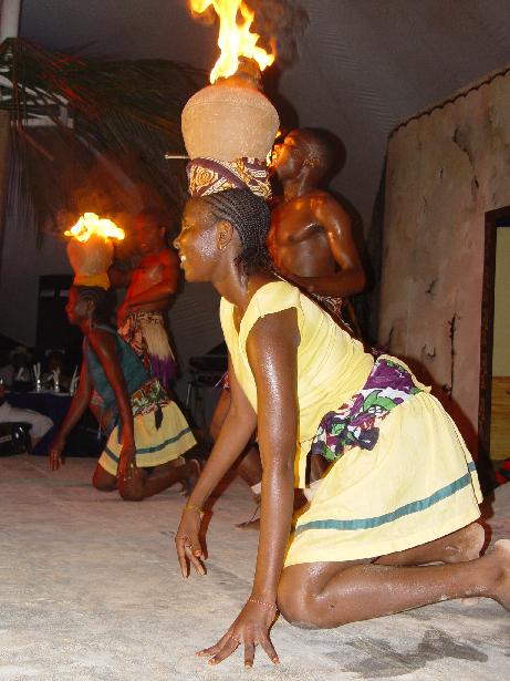 Performance By SIMBA THEATRE GROUP! FIRE DANCE  