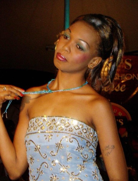 An elegant Mustafa Hassanali creation, Exclusive  evening gown    