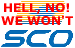 Boycott SCO - Say NO to frivolous lawsuits and the defamation of the Open Source Community