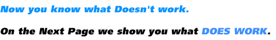 Now see what really works