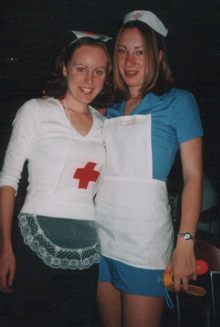 Nurses!! Hannah and Rachael