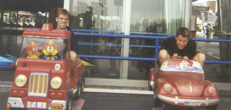 Ben and Gareth in Vienna
