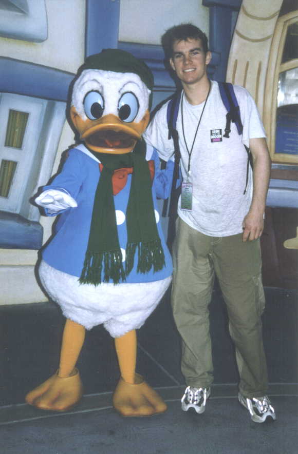 Donald Duck, Disneyland
