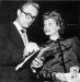 Lucille Ball with co-star Richard Denning of "My Favorite Husband."