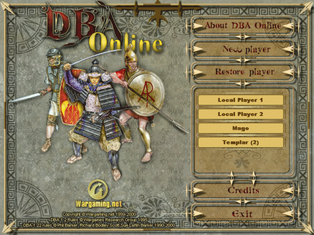 The DBA Online Front Page
