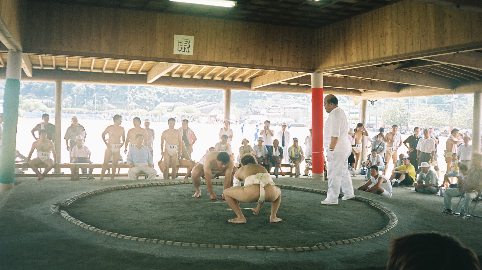 Sumo at the Kitatakaki Gun Sports Festival in Morayama
