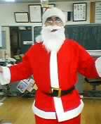 Yes, Santa Claus comes to Iimori