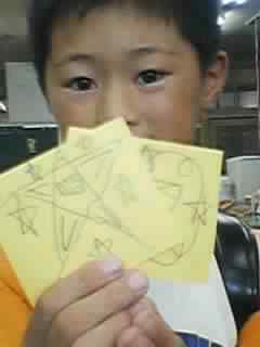 Art lessons at Higashi elementary