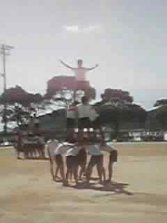 The amazing Junior High School pyramid