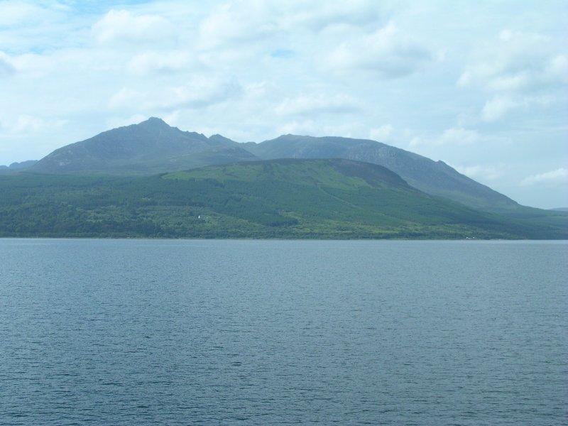 Double click to view Arran's situation among the islands of Scotland&nbsp; -&nbsp; Clicki'm&nbsp; pou vîr Arran au mitan des ontès iles des Scottish