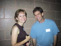 Sharon Hassinger and Marty DeSimio