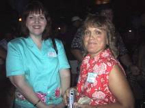 Charlotte White and Peggy Spicuzza