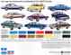 Available paint colors