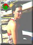Kim Calderwood - "Get that camera out of my face John."  Click to enlarge