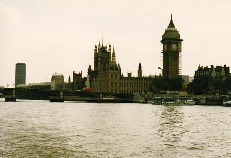Another view of the House of Parlament
 in 1985 