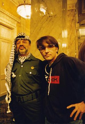  The day I met Yasser Arafat at Madame Tussault in London