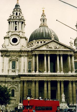 St-Paul's Cathedral in London