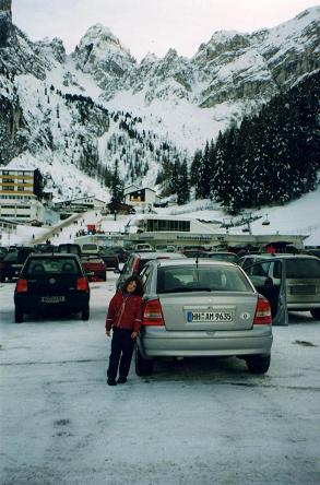 My wonderful daughter Nadia at Axamer Lizum