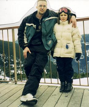 Picture of myself and Nadia at Soldeu el Tarter
