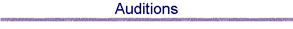 Auditions