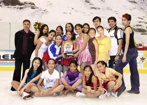 FCFISC skaters at Mall of Asia