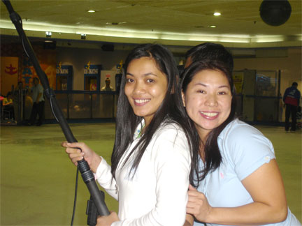 FCFISC Figure Skaters with Broadcast Crew