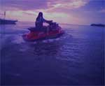 jetskiing at Punta Fuego