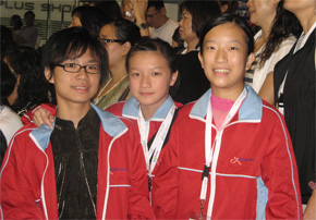 Skating delegates to ISI-Asia Skate Asia 2007 Skating Championships at Mall of Asia, Manila, Philippines from City Ice Palace, HongKong