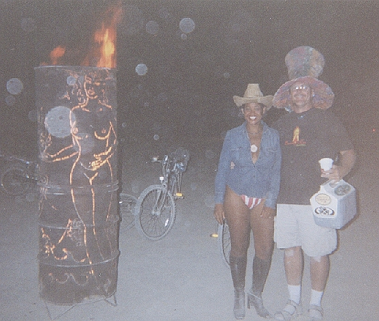 Nude Fire Pit
