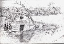 sunken home