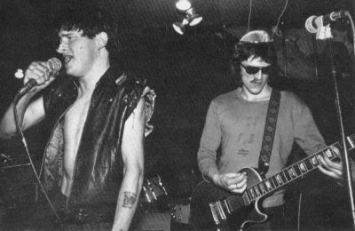 Johnny Moped & Slimy Toad at the Roxy 21/2/77 (DC Collection)