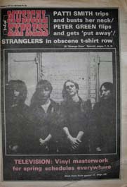 New Musical Express February 5th 1977