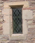 Window detail, west wall