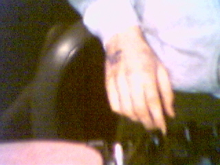 Check his hand