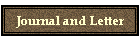Journal and Letter