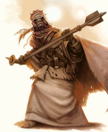 A TUSKEN WARRIOR