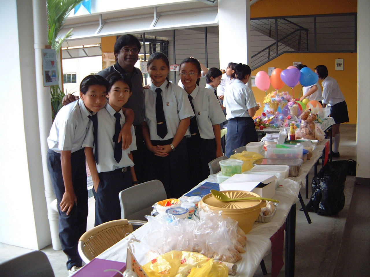 SEbas, ??, Mr Bernard, Gillyn and Seya