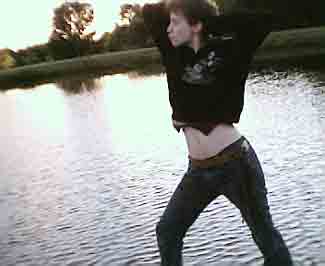 Strike a pose.