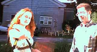 Ian showed up at Laurie's sorta spontaneously.