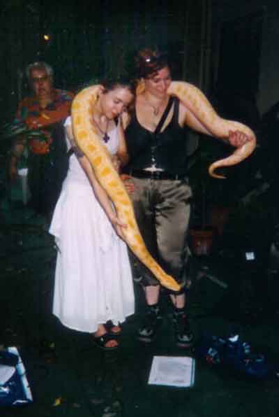 Voodoo dancing in New Orleans!