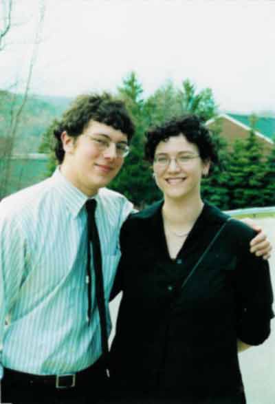 Dion and I the day of my college graduation.