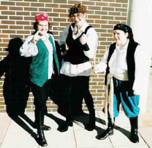 ARRRH! (we're pirates, yo).