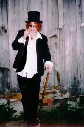 this is my Baron Samedi look, for when i feel a bit possessed.