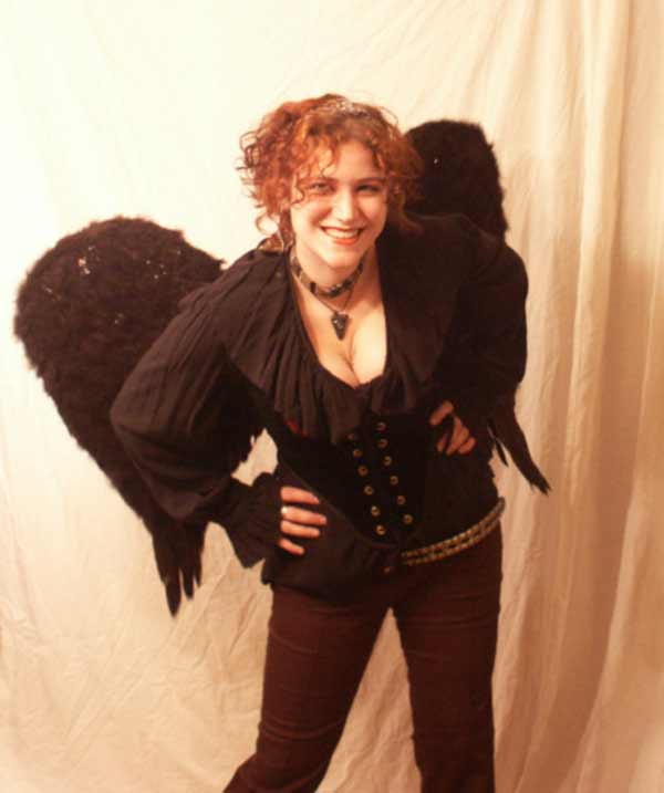 Winter 2001 i believe. borrowed wings, but my very own corset. i wish i&nbsp; was a pirate!