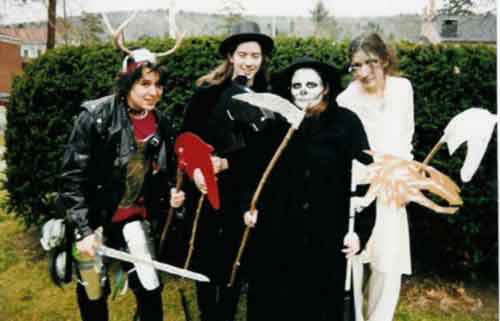 The four horsewomen of the apocalypse.....