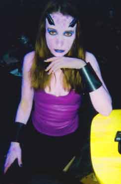 Be careful, she's dangerous!