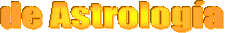 de Astrolog�a