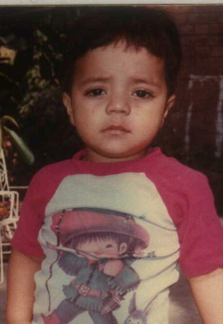 Childhood picture of Shahid At Poonch House