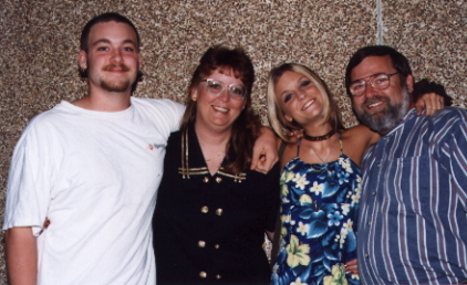Jason, Ronnie, Jamie & Van, my Tennessee family