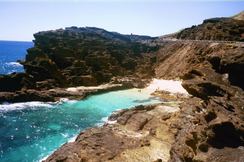 Oahu, by the blow hole